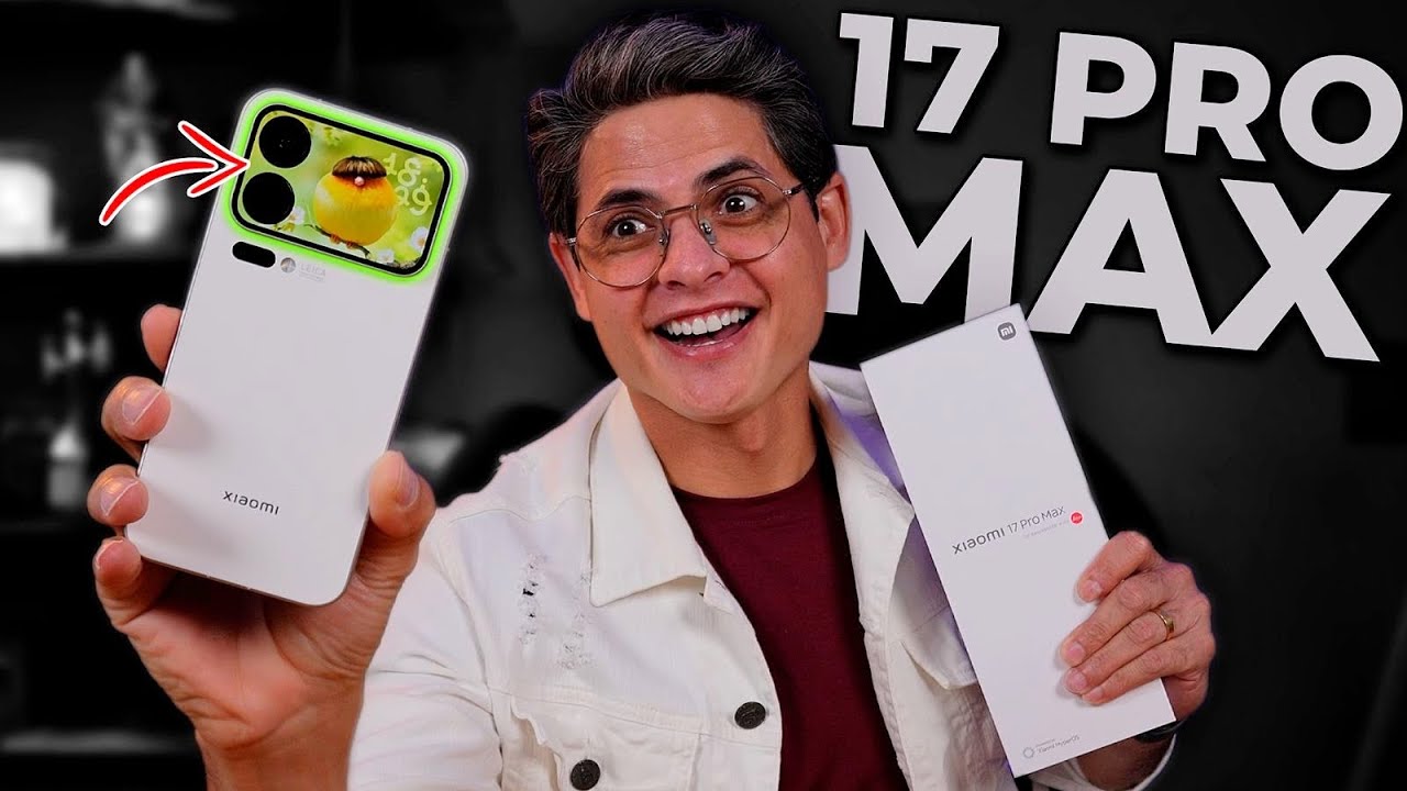 COMPREI O XIAOMI 17 PRO MAX PESSOALMENTE NA CHINA! Unboxing e Impressões