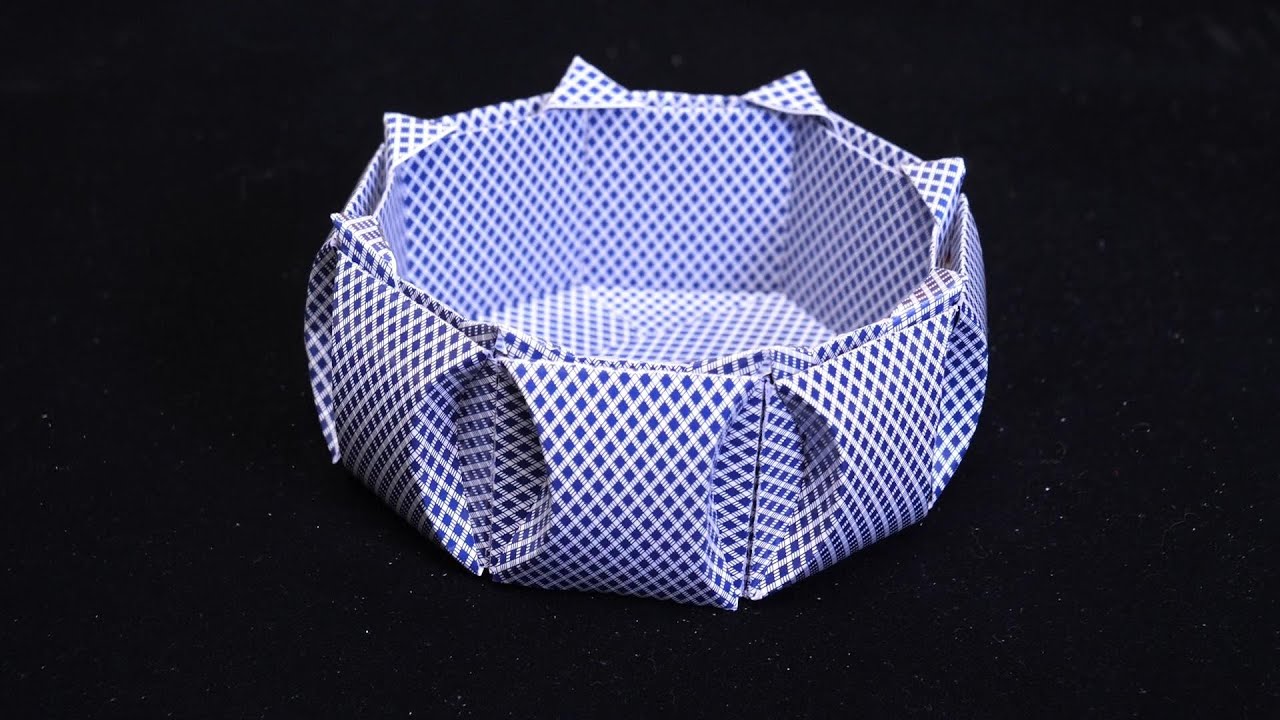 玩剩的扑克牌不要扔，教你做成漂亮的收纳盒，方法简单，一学就会