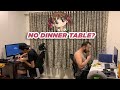 Vlog-6 “No Dinner Table?”🤔