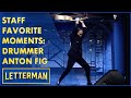 Staff Favorite Moments: CBS Orchestra Drummer Anton Fig | Letterman