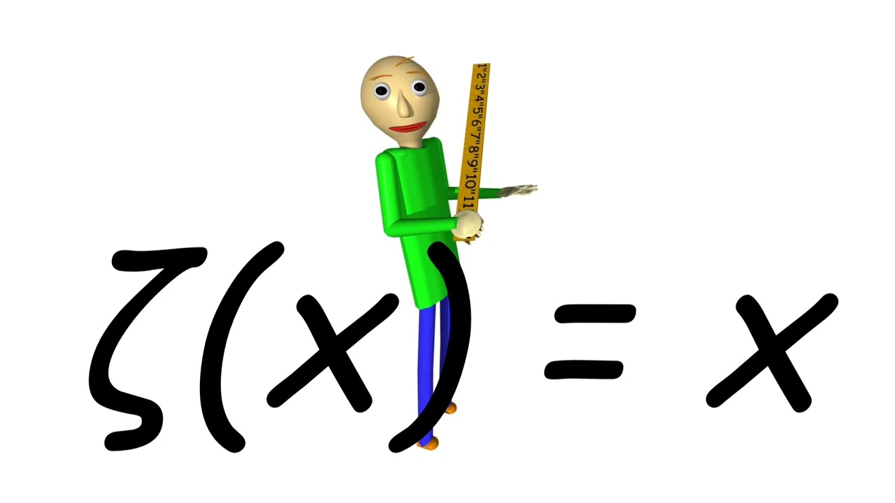 Baldi reads the first 100 digits of the real positive solution to