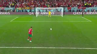 Penal de Achraf Hakimi vs España