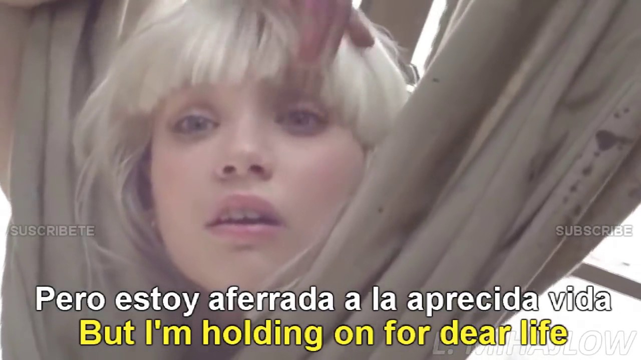 Sia Chandelier Lyrics English Subtitulado Español Official Video YouTube