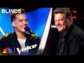 Carlos rising jams on eric claptons change the world  the voice blind auditions  nbc