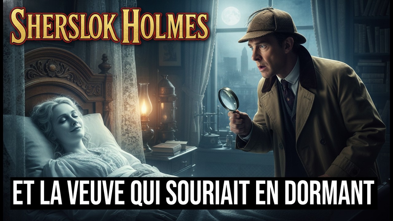 Sherlock Holmes et la veuve qui souriait en dormant