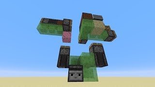 2-Way Flying Machine w/Vertical Launcher   Minecraft Tutorial