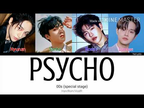 00s (빵빵즈) - Psycho (Original song: Red Velvet) [Color coded lyrics Han/Rom/Vostfr]