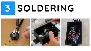 DIY Loadcell Sim Racing Pedal - 3) Soldering