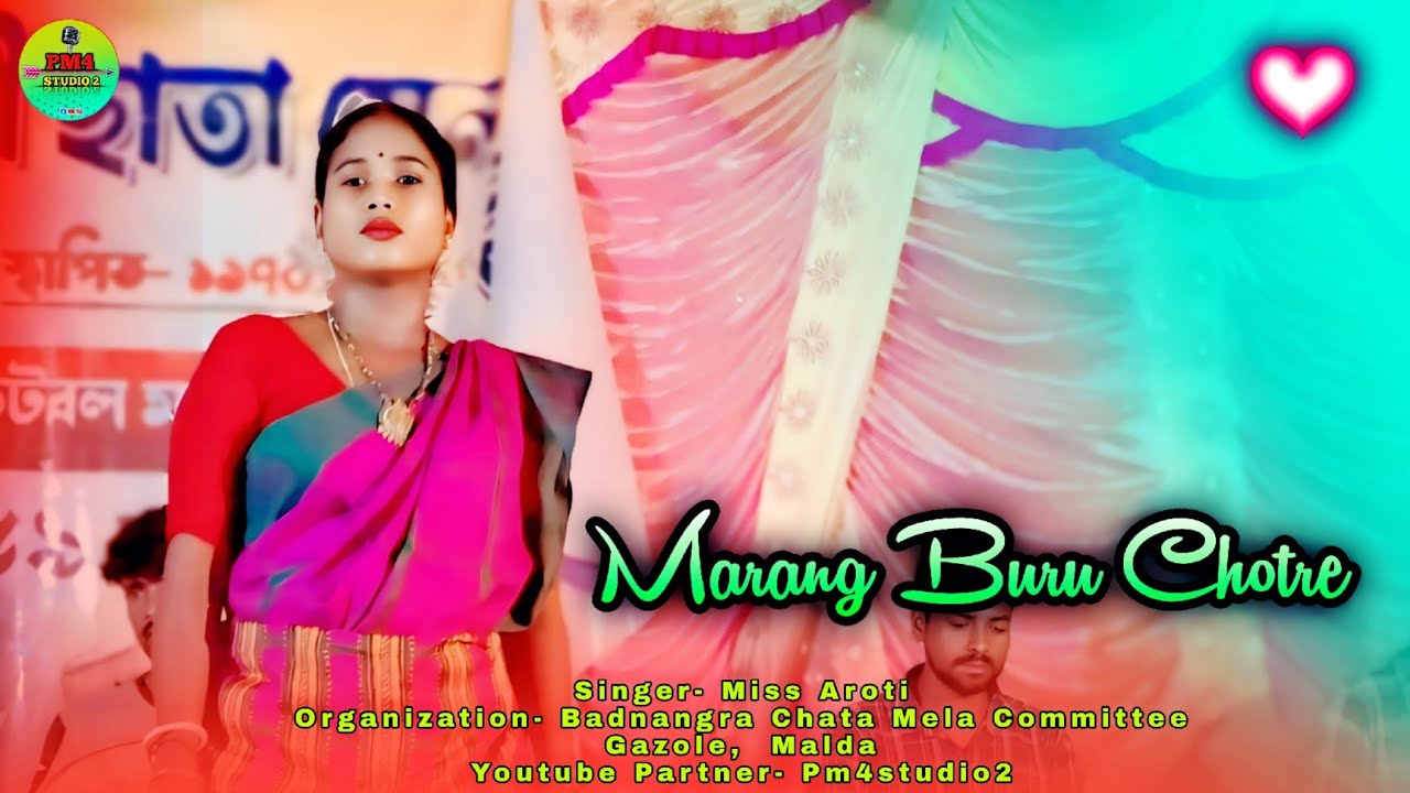 Marang Buru Chotre | Santali Orchestra Full Video | Miss Aroti | Santali Dinajpur Orchestra Video