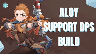 Aloy Has Some Potential With This Build | Aloy Support DPS Build Guide | Genshin Impact