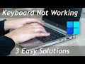 Keyboard Not Working In Windows 11 [Fix]