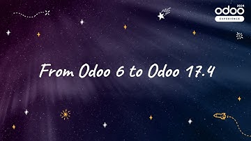 From Odoo 6 to Odoo 17.4