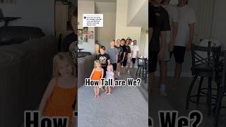 how tall are we