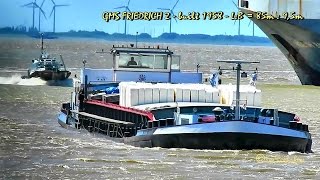Gms Friedrich 2 Dc2416 Mmsi 211558160 Emden Inland Cargo Ship Merchant Vessel Binnenschiff