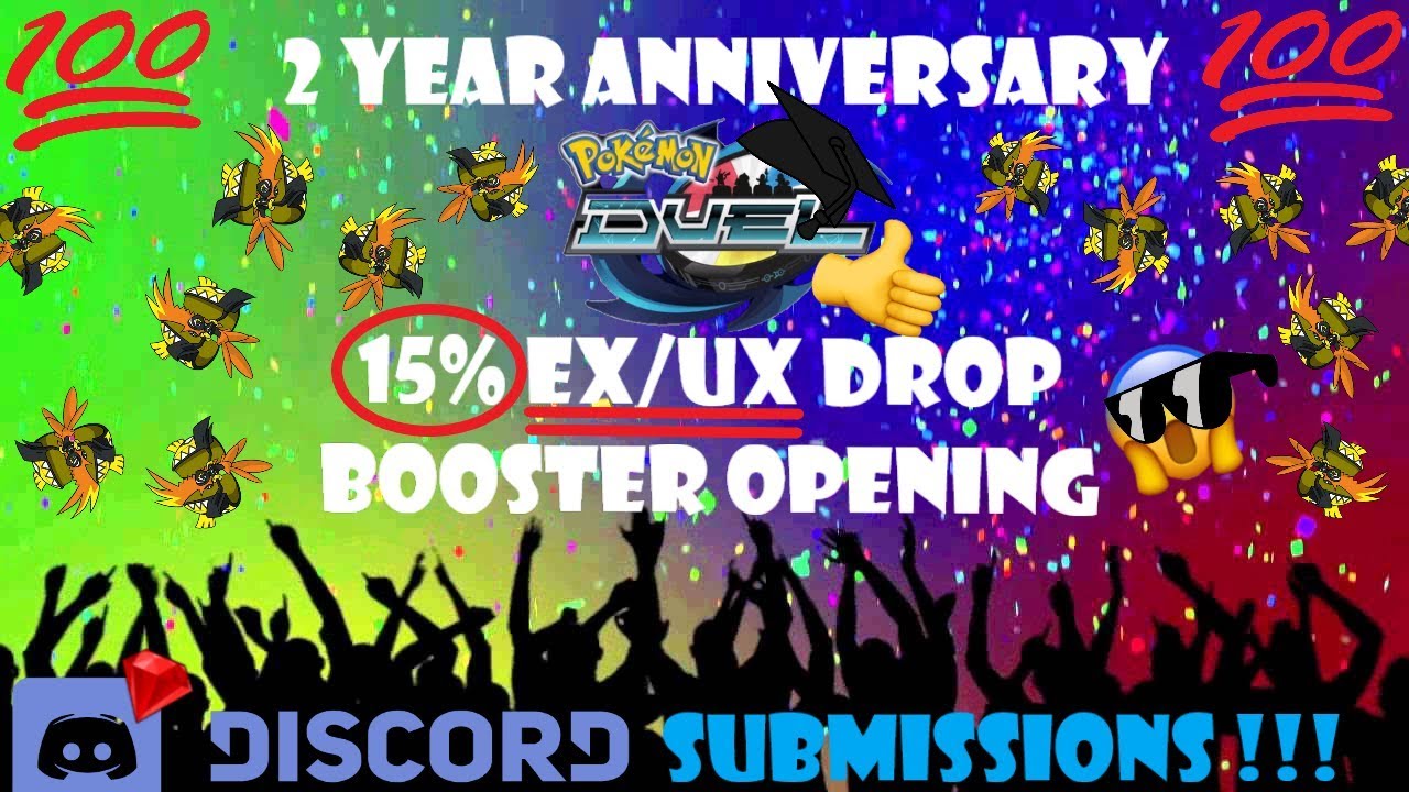 Pokemon Duel 2nd Anniversary!!! EX/UX EVERYWHERE | RNGPD Booster Opening