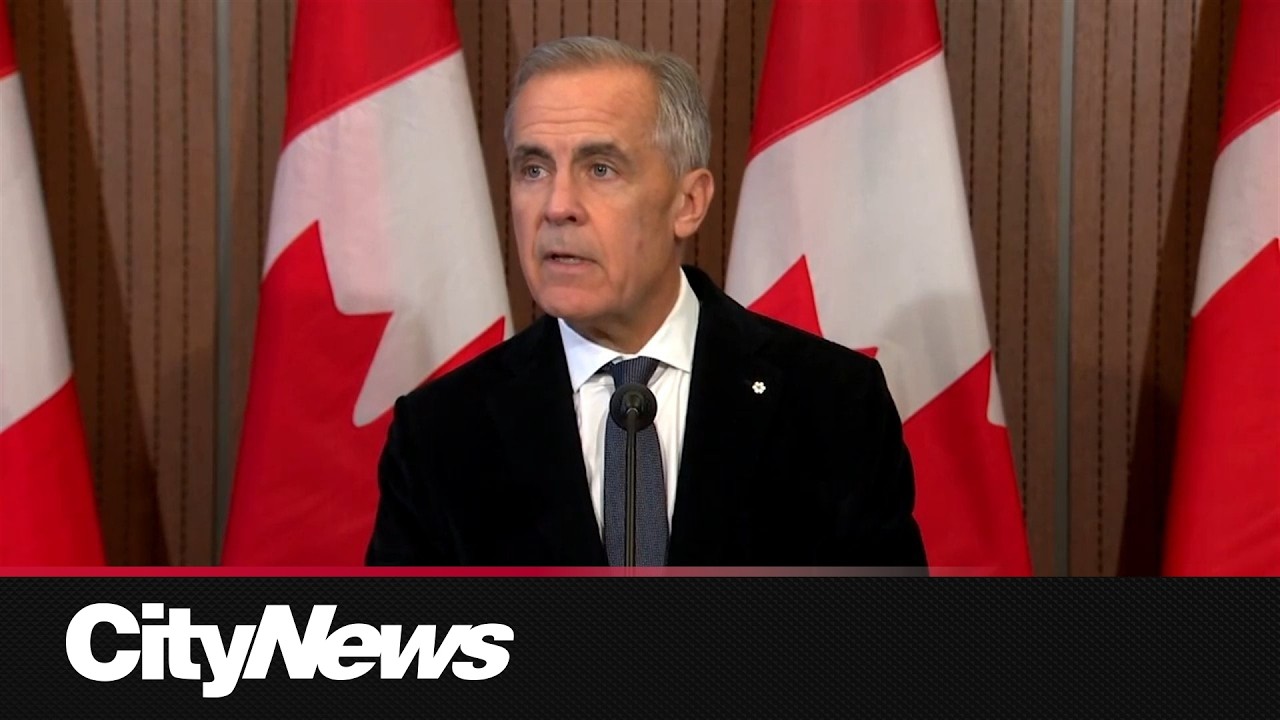 Prime Minister Mark Carney speaks about CFB Wainwright tragedy