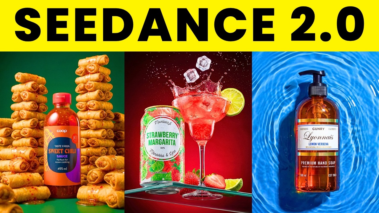 I Tested SEEDANCE 2.0 for PRODUCT VIDEOS (INSANE RESULTS)