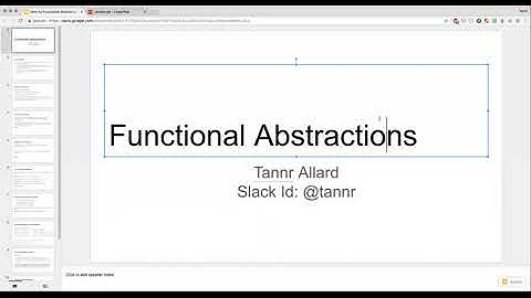 Intro to Functional Abstractions in JavaScript with Launch School