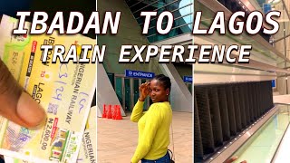 VLOG: IBADAN TO LAGOS TRAIN-EXPERIENCE 🚊|| 5 THINGS YOU SHOULD KNOW + My first train experience😎