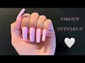 ♡ How to get a PERFECT cuticle application w/ DUAL FORMS | Easy for beginners ♡