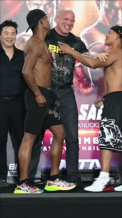 Legends Saenchai and Buakaw are going bareknuckle tomorrow🤯 #shorts
