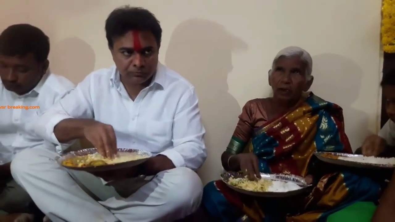 MINISTER KTR SIMPLICITY..HE IS AS COOL AS A CUCUMBER