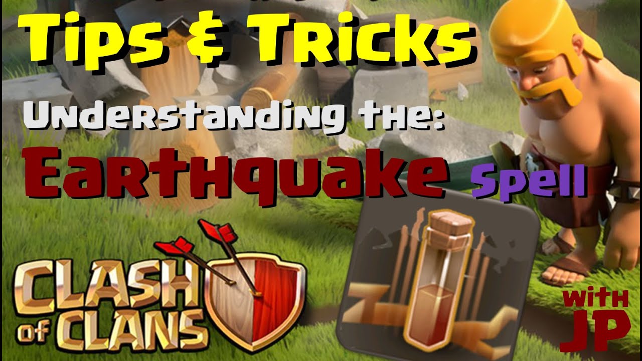 Clash of Clans [JP] How to use: Earthquake Spell vs Jump Spell - Tips ...