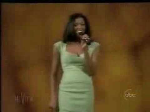 Renee Elise Goldsberry on The View 3/30/06