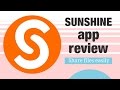 Sunshine file sharing app review!