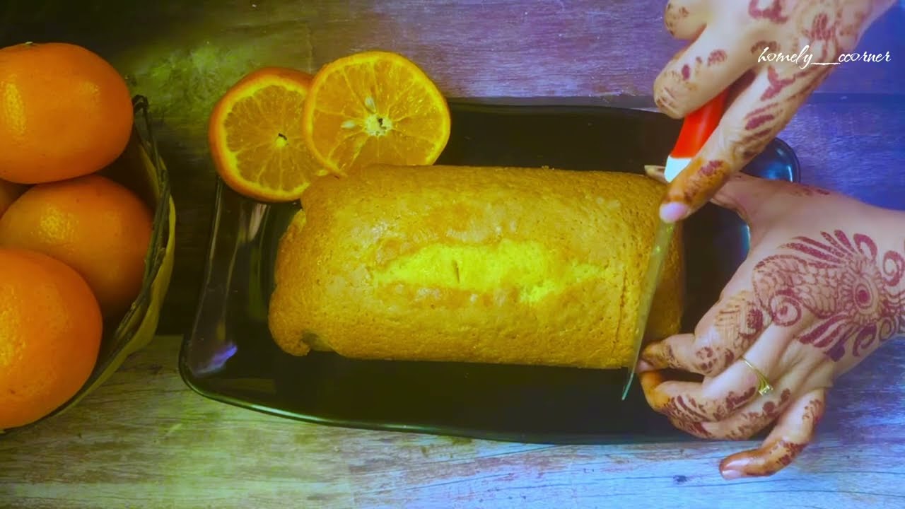 Orange cake | easy orange cake Recipe | how to make cake 