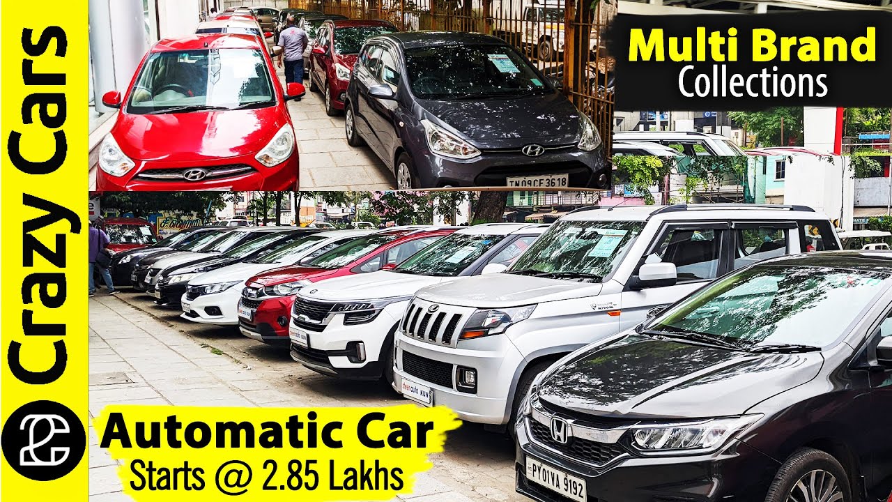 Used Cars for Sale Automatic Car Starts 2.85 Lakhs Secondhand