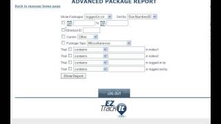 Package Tracking Software: New Advanced Reporting Feature screenshot 1