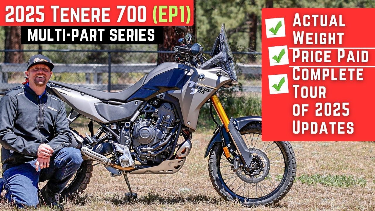 I Bought a 2025 Yamaha Tenere 700 | Major Improvements to an ADV Legend (EP.1)