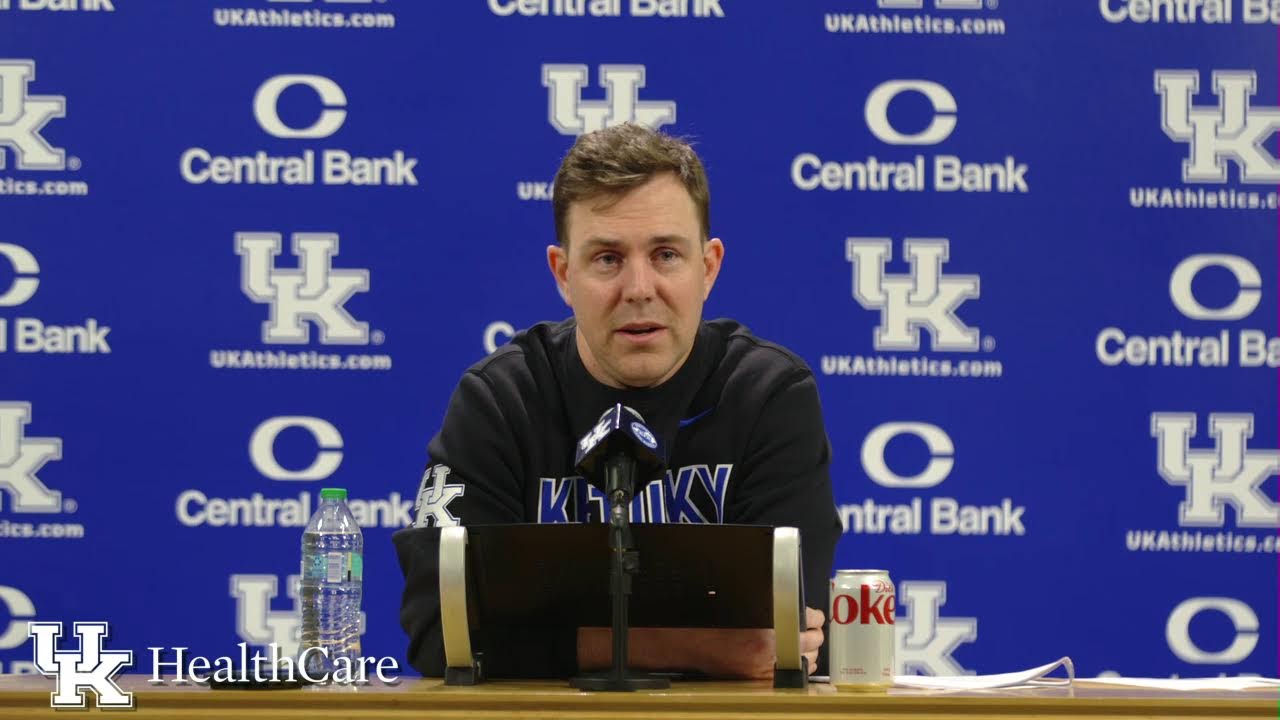 Coach Stein Press Conference presented by UKHealthCare