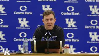 Coach Stein Press Conference presented by UKHealthCare