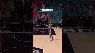 C’est trop 😮‍💨 #wemby #nba #spurs