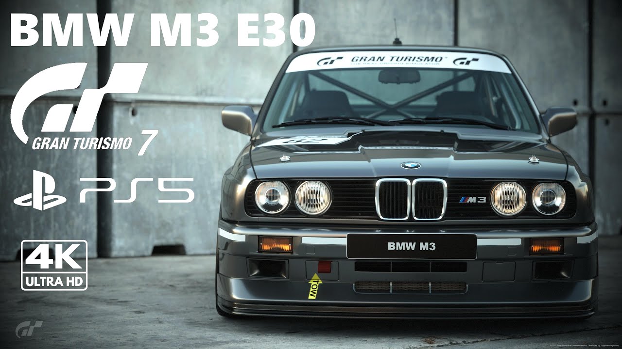 Gran Turismo 7 | BMW M3 E30 Sport Evolution '89 | PS5 | 4K 60 FPS ...