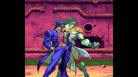 hftf jotaro super star breaker combo movie