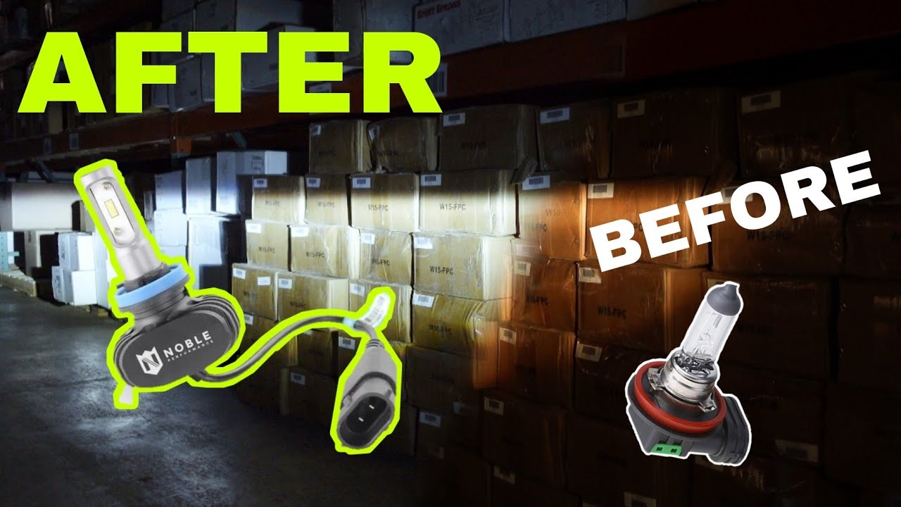 Noble N1 H11/H16/H8/H9 LED Bulbs (Pair) - Universal