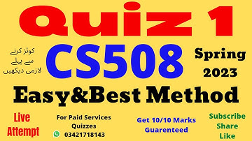 cs508 quiz 1 solution spring 2023 100% verified answers