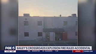 Bailey's Crossroads explosion fire ruled accidental