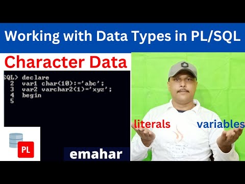 Character Data Type | Oracle PLSQL
