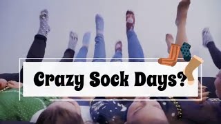 Crazy Sock Days / When do we wear crazy socks each month