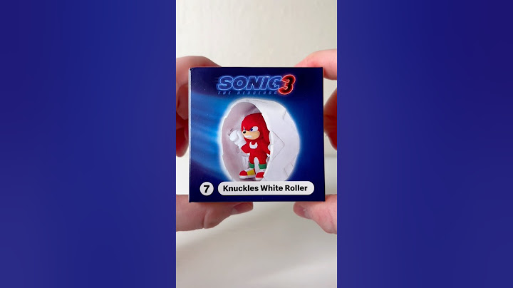 Sonic Movie 3 McDonald's Happy Meal Toy #sonicmovie3 #mcdohappymeal