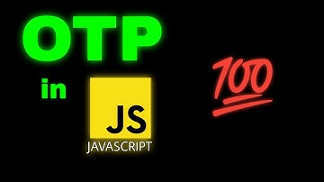 OTP generator using Java Script 😎 within only 59 seconds 😱 (Important!)