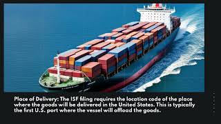 Overview of ISF Key Elements