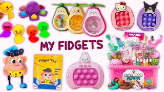 My Fidgets and Gadgets - Bunny Pop It Game - Ice Cream Slime Kit - Sanrio Cinnamoroll Gift Set...