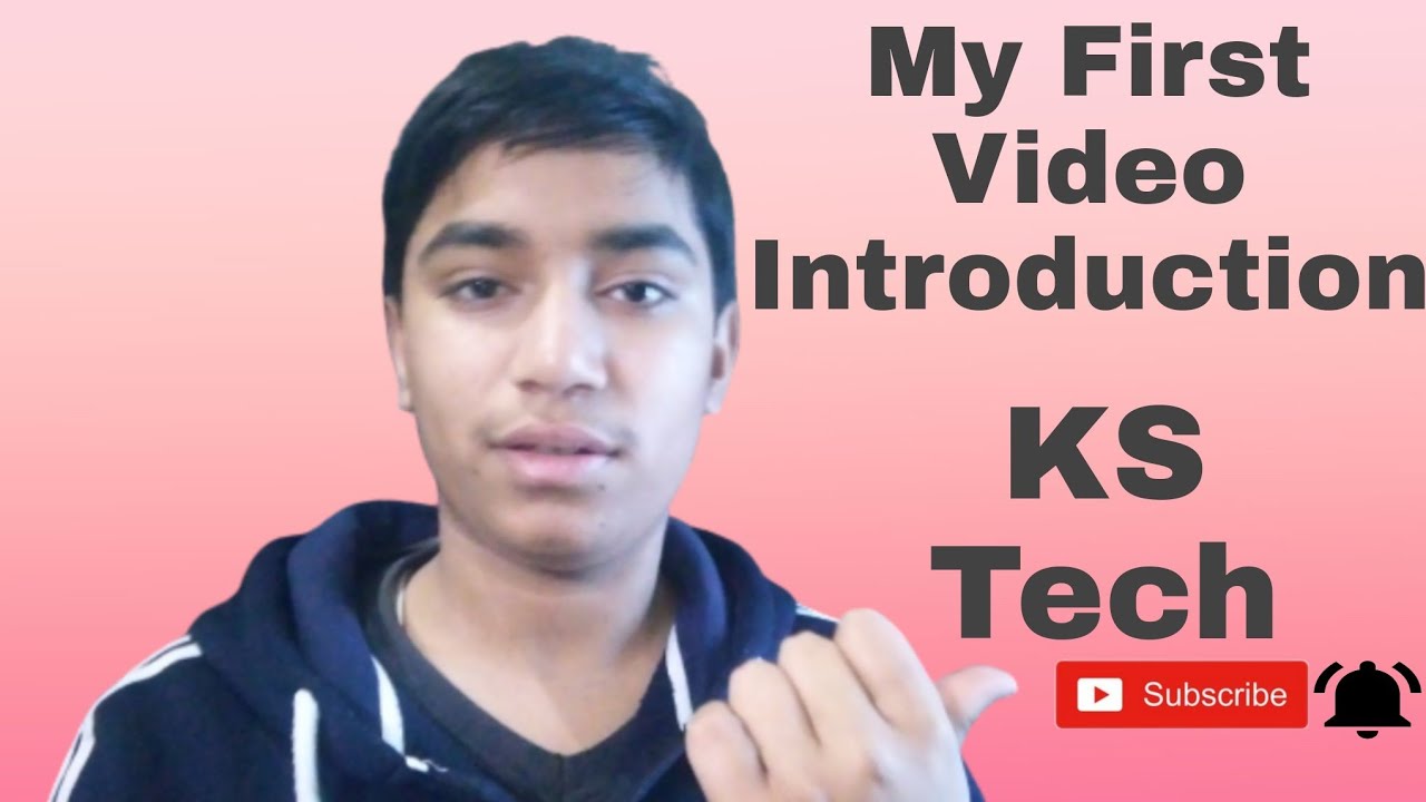 My first introduction video 