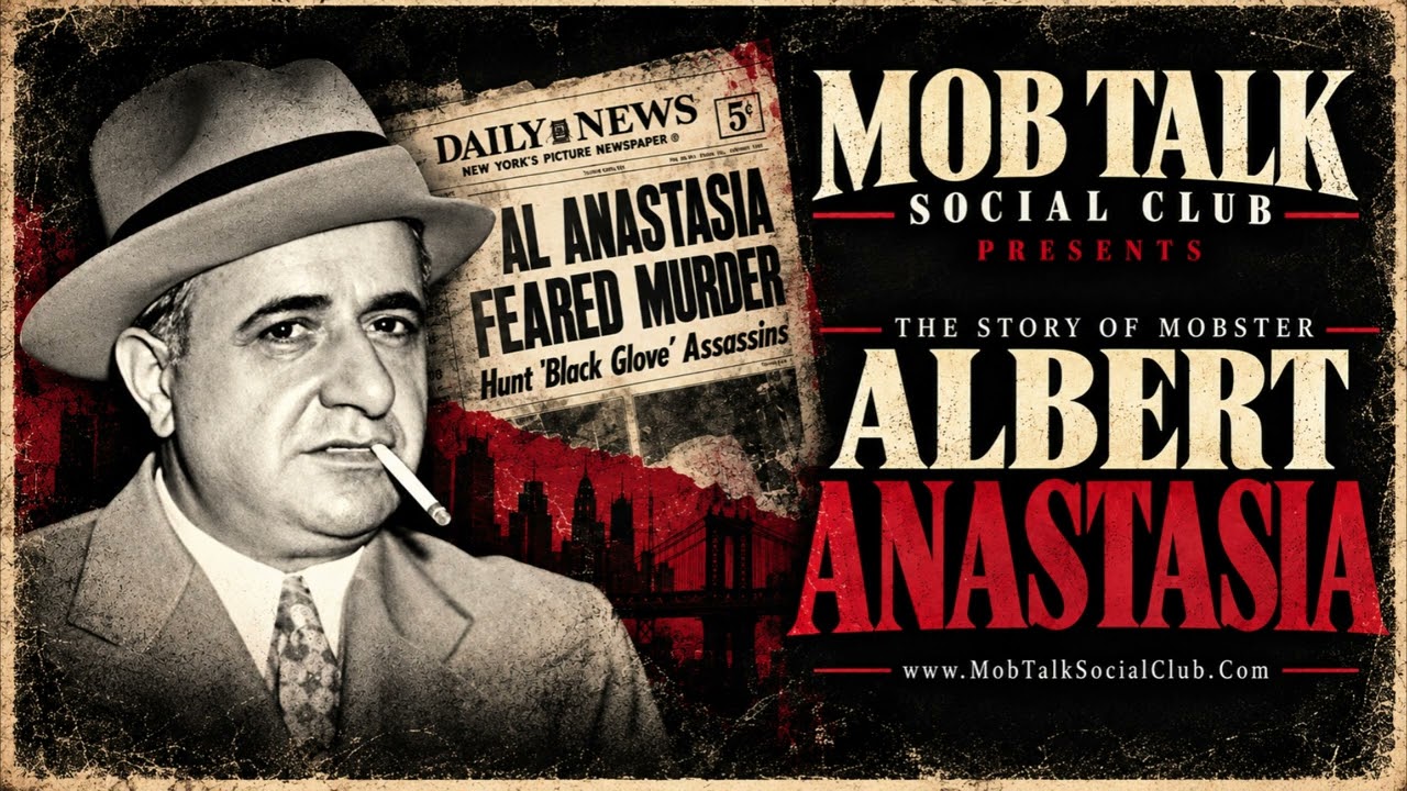 Mob Talk Social Club Presents the Mob History Story of Albert Anastasia - #mobhistory