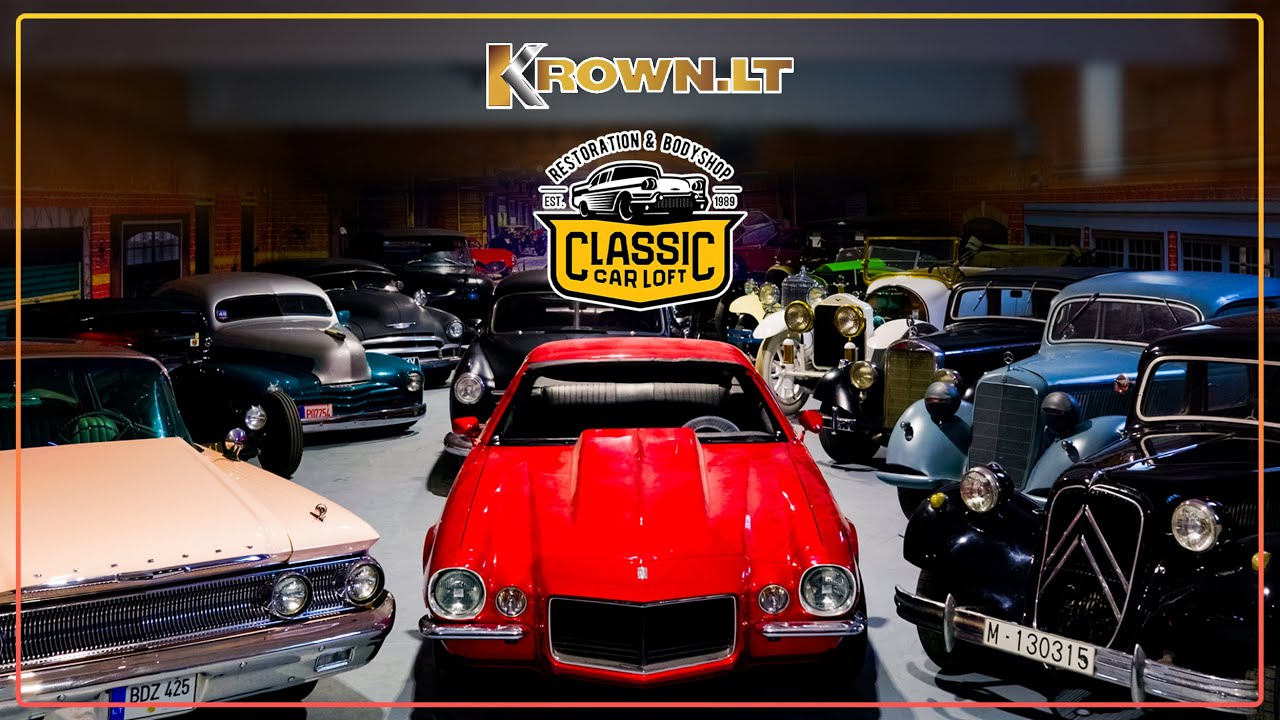 Automobilių restauracijos centras Classic Car Loft (Promo Teaser) YouTube